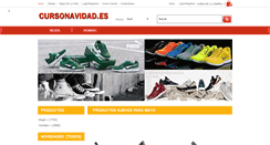 Desktop Screenshot of cursonavidad.es
